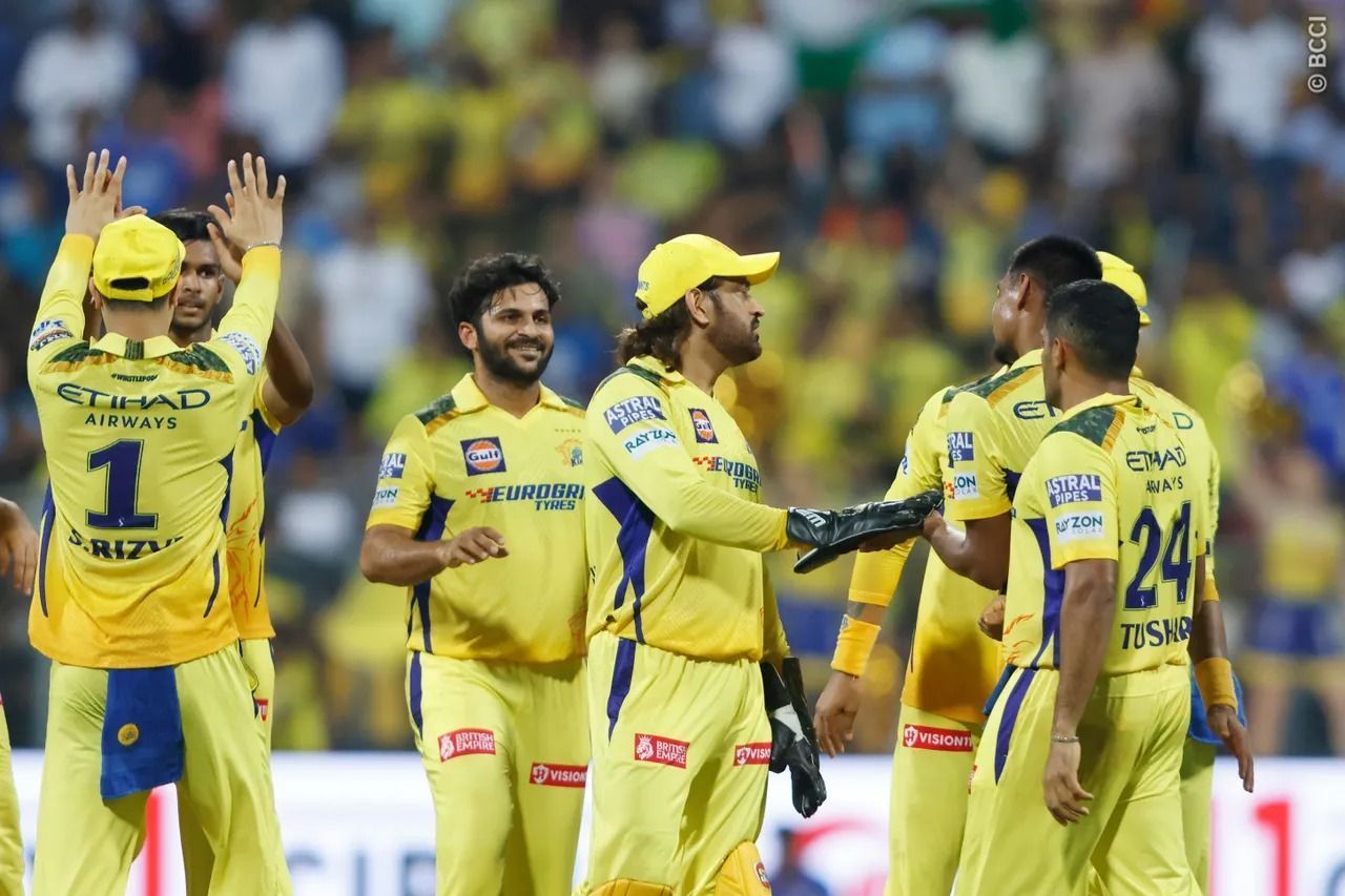 CSK had a good day in Mumbai [Image Courtesy: iplt20.com]