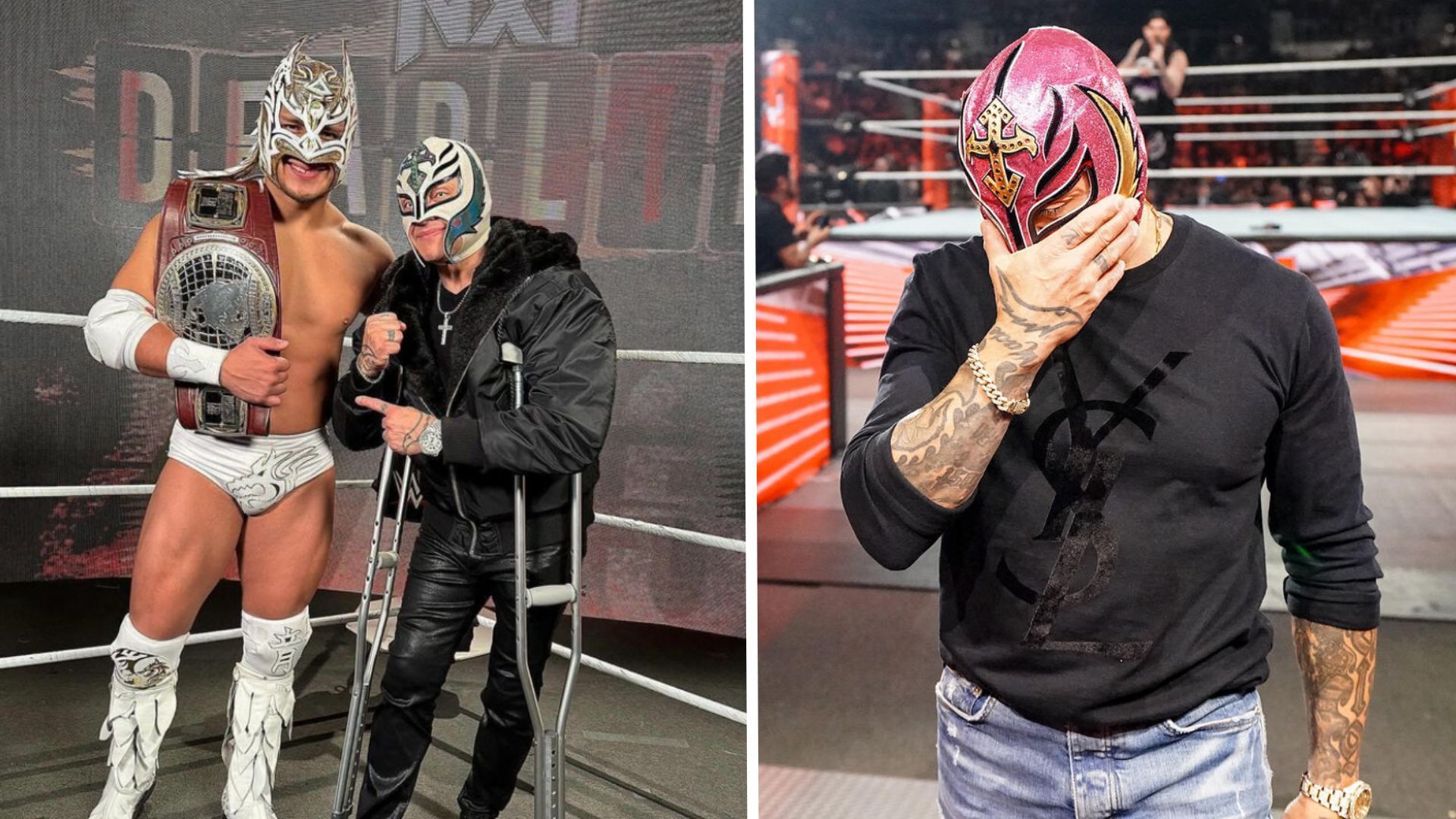 Dragon Lee and Rey Mysterio are set to share the ring at WrestleMania XL