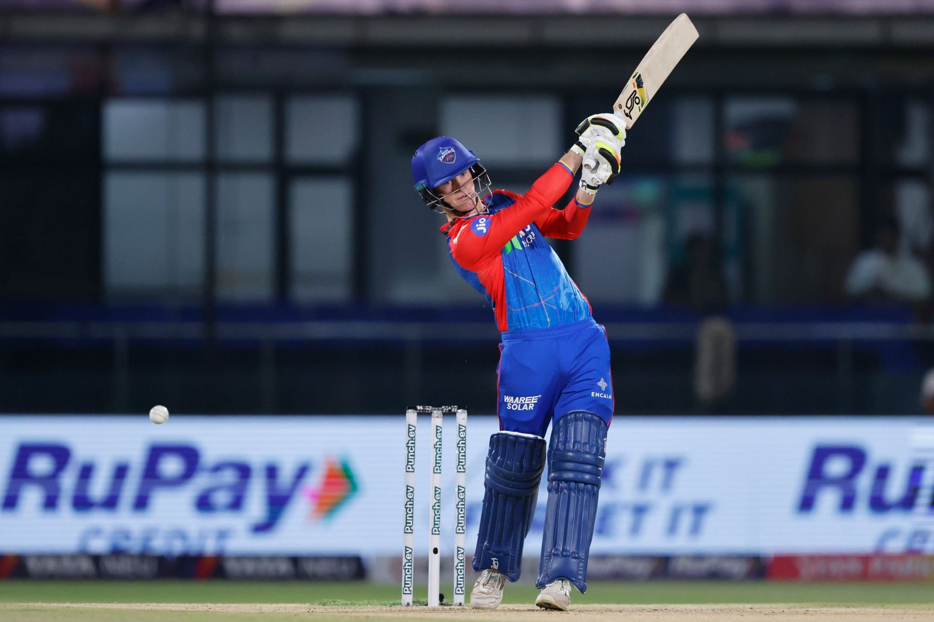 Jake Fraser-McGurk slammed 65 off 18 on Saturday (Image: BCCI/IPL)