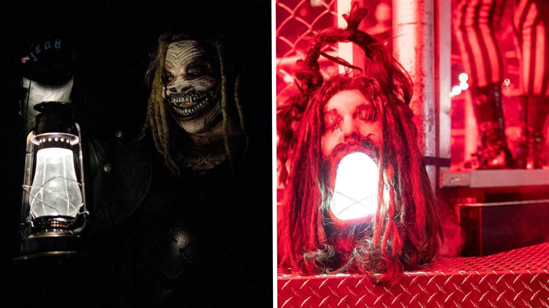 Bray Wyatt still used the lantern when he transitioned as The Fiend