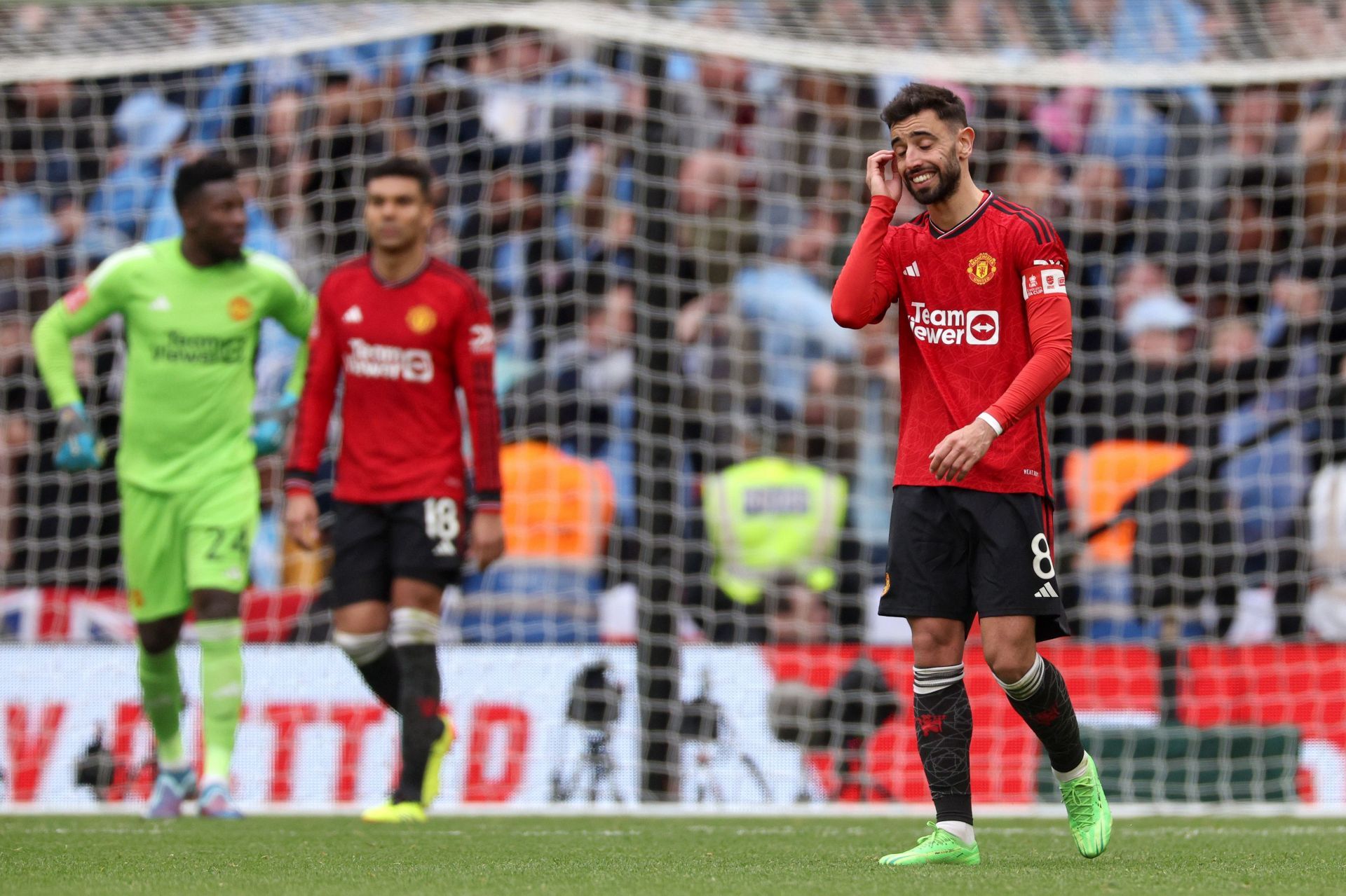 Bruno Fernandes wasn&#039;t pleased with the team&#039;s performance.