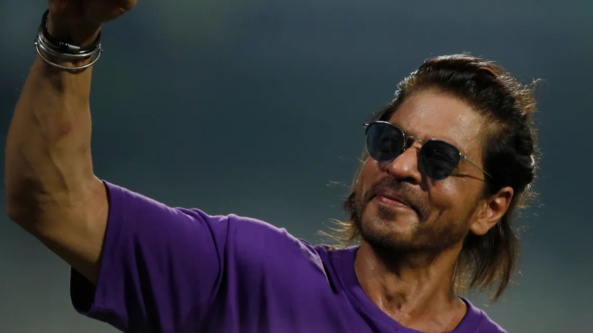 Shahrukh Khan was all smiles after KKR