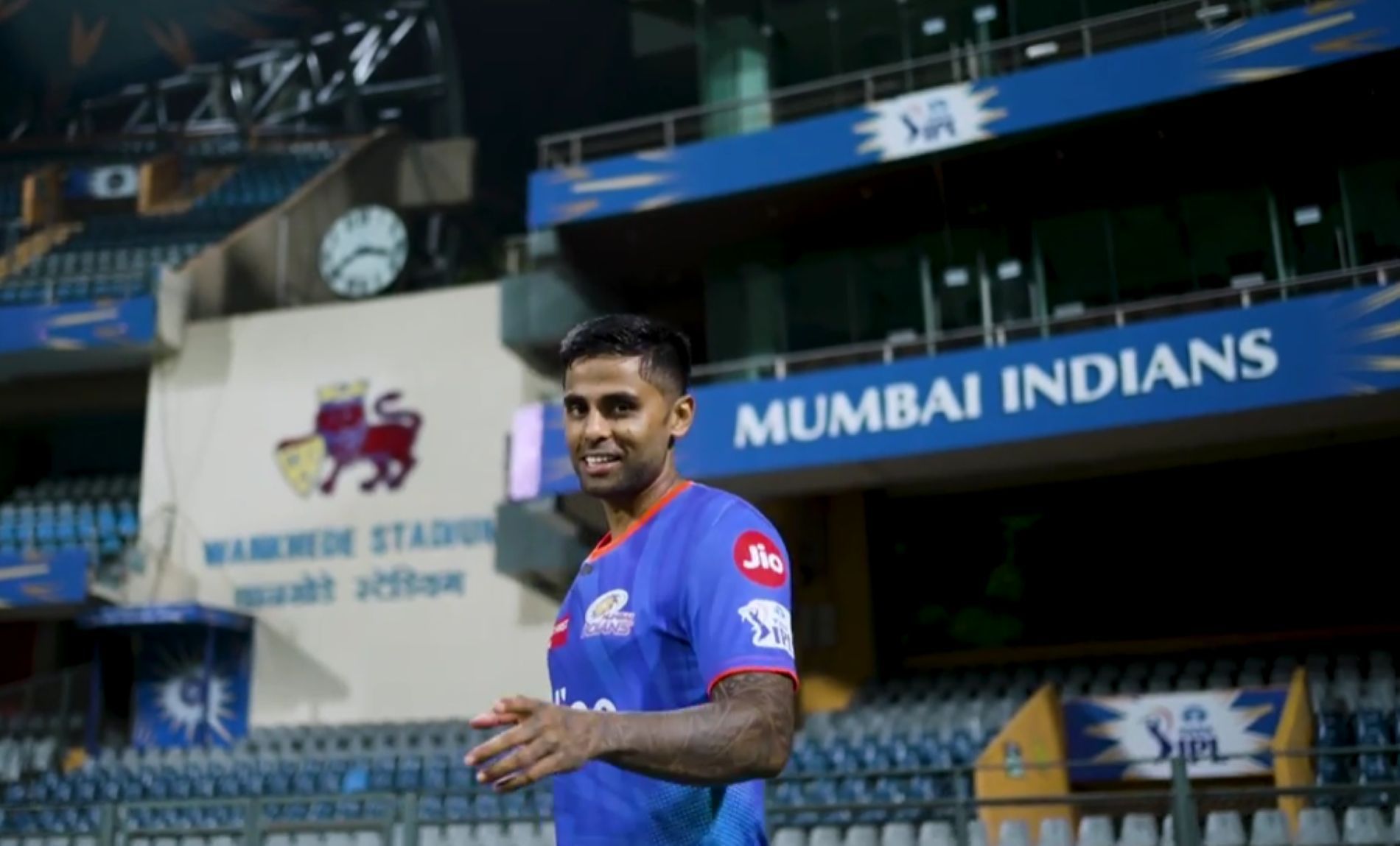 Surya opened up about the changes he made durring his recovery [Credit: IPL Twitter handle]