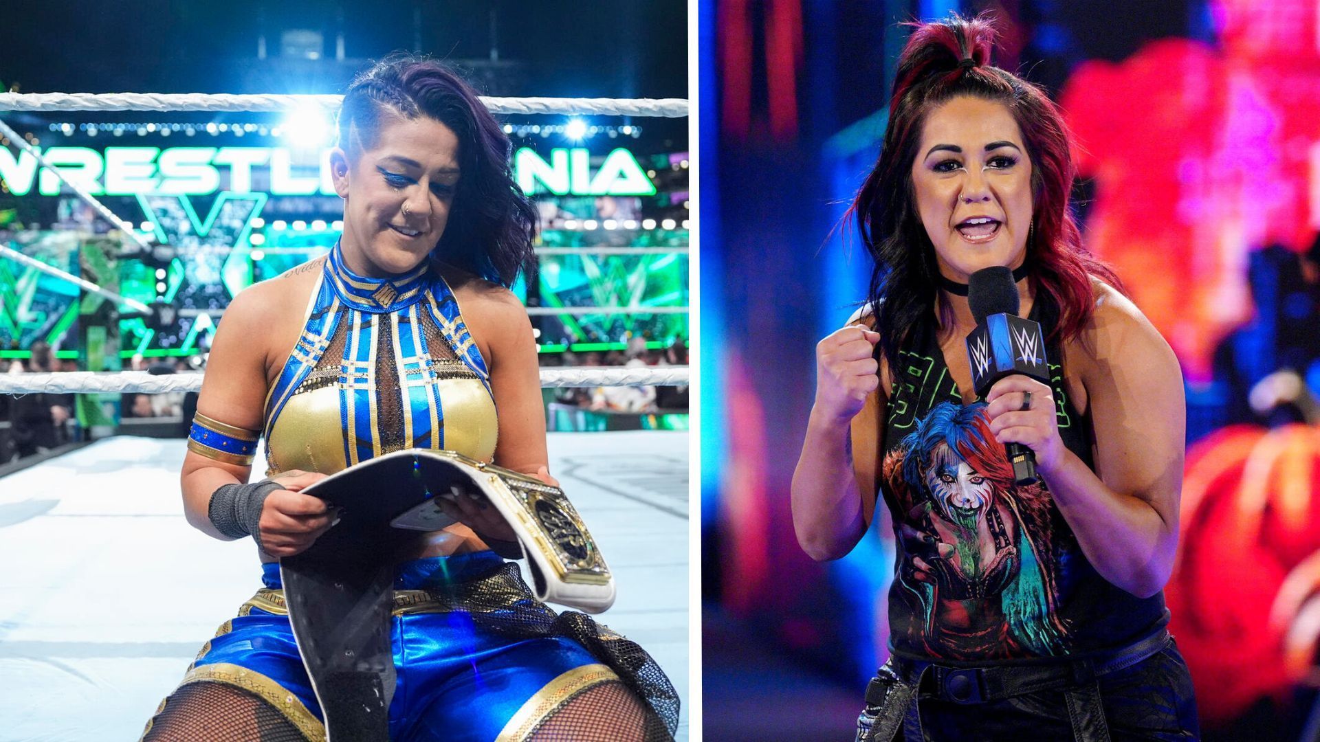 Bayley became the new Women