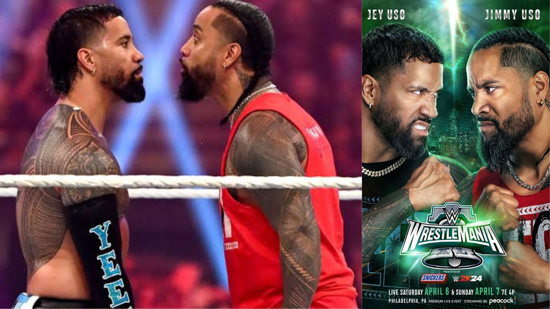 WWE सुपरस्टार जे उसो ने जिमी उसो का मजाक उड़ाया 