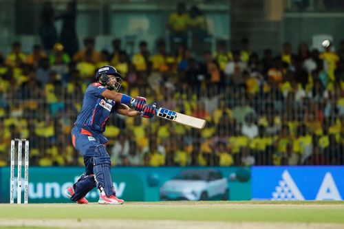 Nicholas Pooran smashed 34 runs off 15 balls. [P/C: iplt20.com]