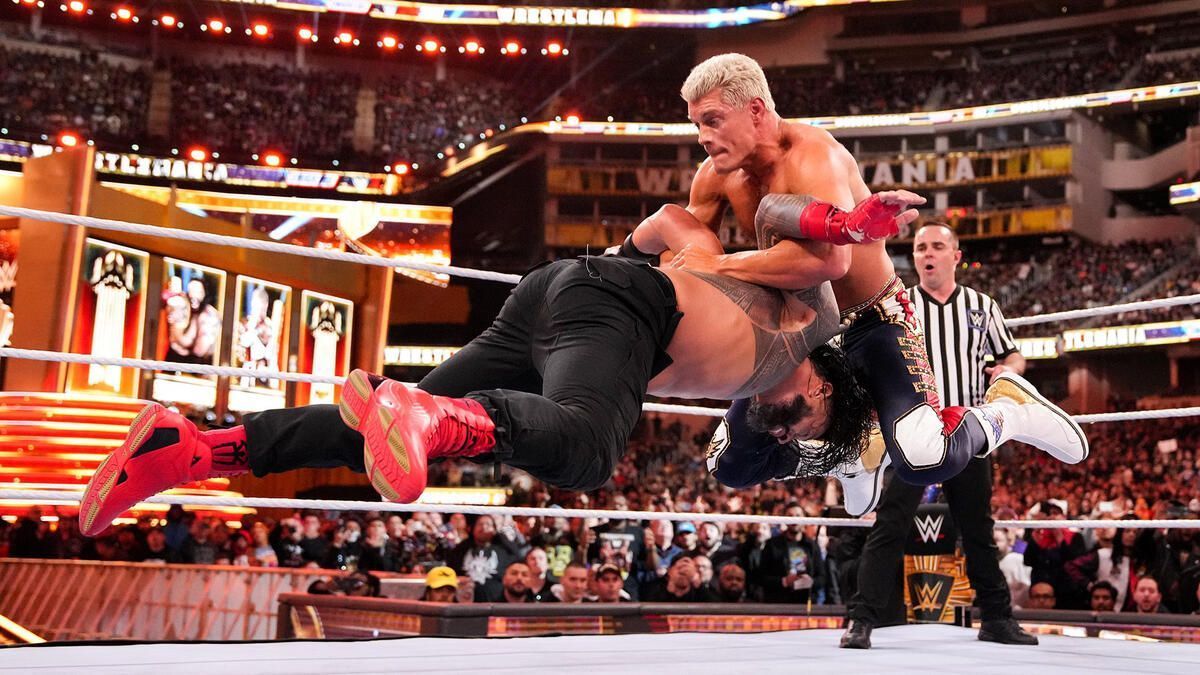 Cody Rhodes and Roman Reigns forgot their spot at WrestleMania