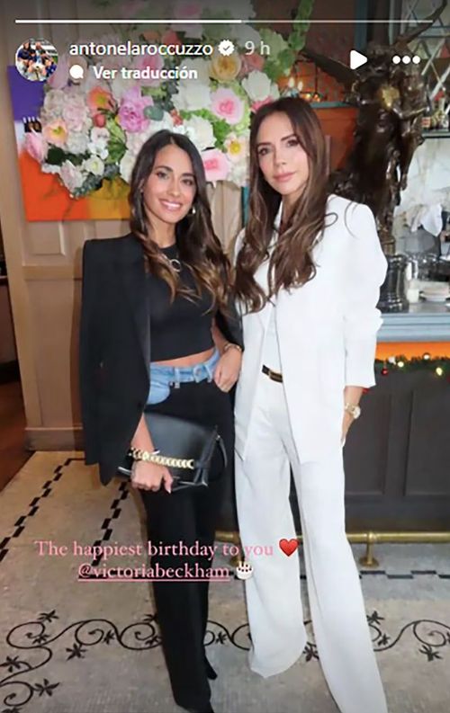 Lionel Messi’s wife Antonela Roccuzzo's post with David Beckham’s partner Victoria on her birthday