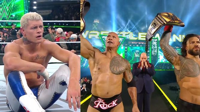 WWE WrestleMania XL: 3 चीज़ें जो Roman Reigns vs Cody Rhodes चैंपियनशिप मैच के दौरान हो सकती हैं
