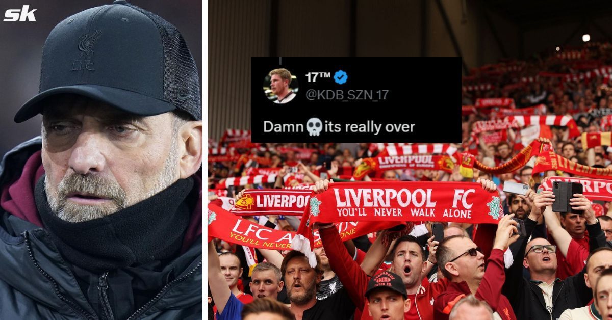 Fans react as Liverpool star spotted arguing with Jurgen Klopp on touchline in West Ham clash