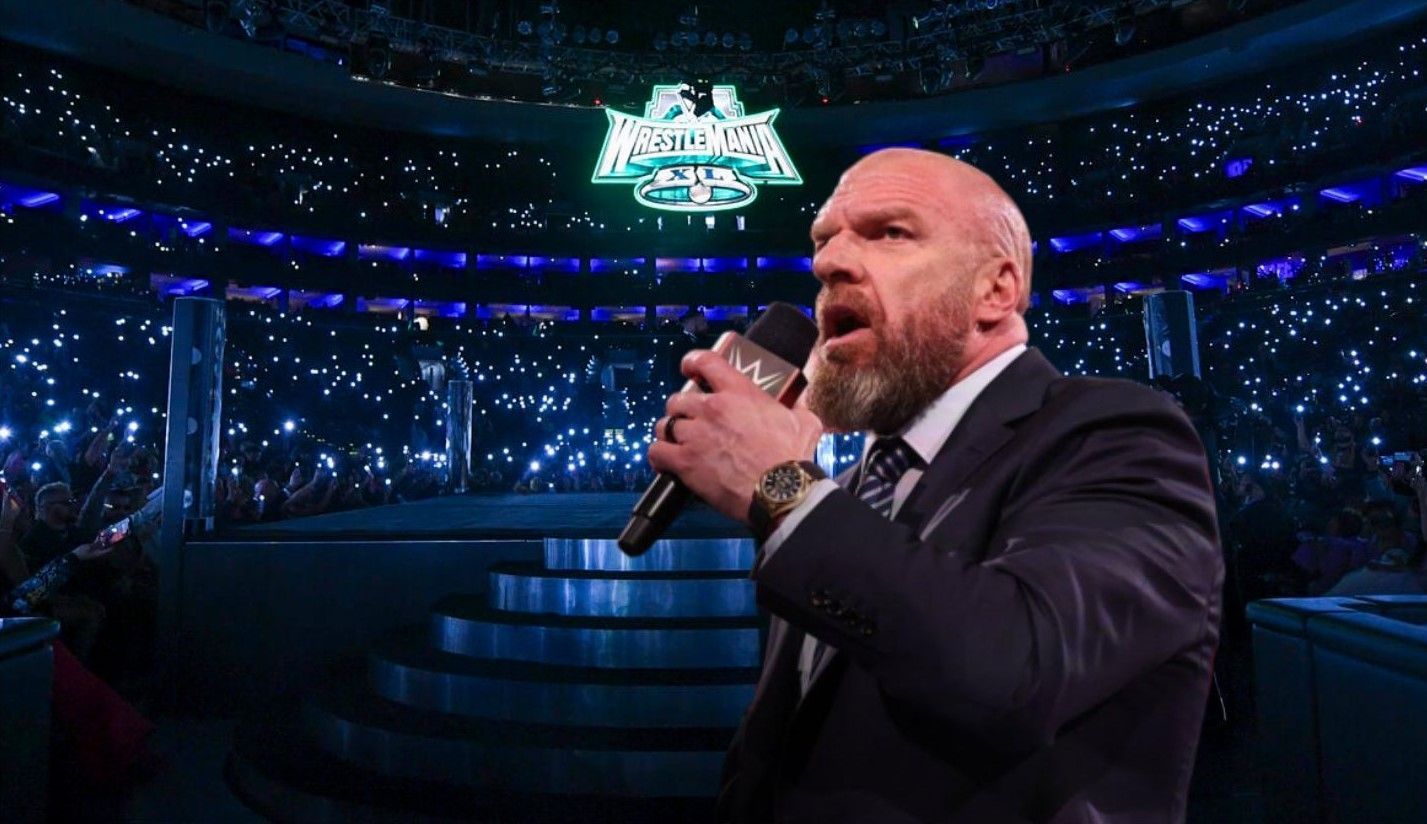 Triple H may have a trick up his sleeve come WrestleMania XL (IMAGE SOURCE: WWE)