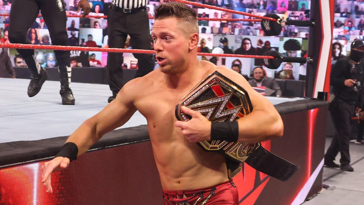 &quot;The Miz runs away from his match against Bobby Lashley: Raw, Mar. 1, 2021&quot;