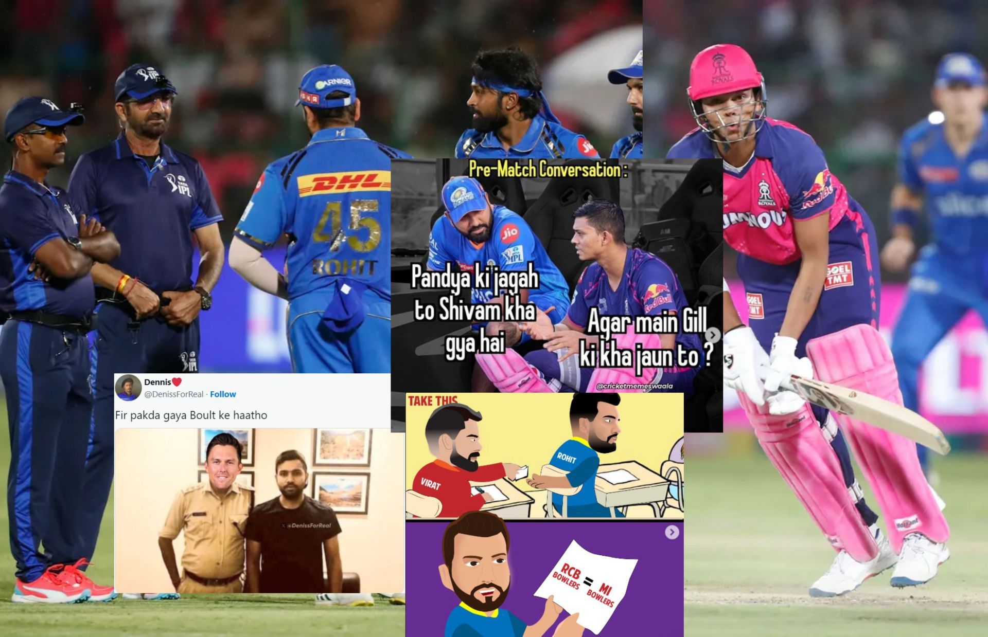 Top 10 funny memes from the latest IPL match.