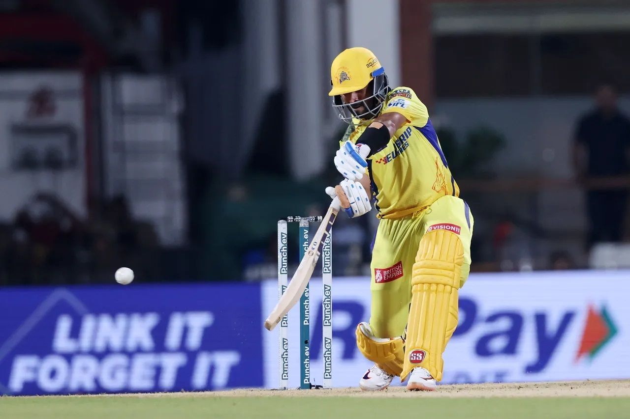 Ajinkya Rahane didn&#039;t bat in CSK&#039;s last game due to an injury. [P/C: iplt20.com]