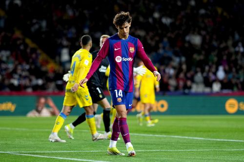 Joao Felix is loving life at the Camp Nou