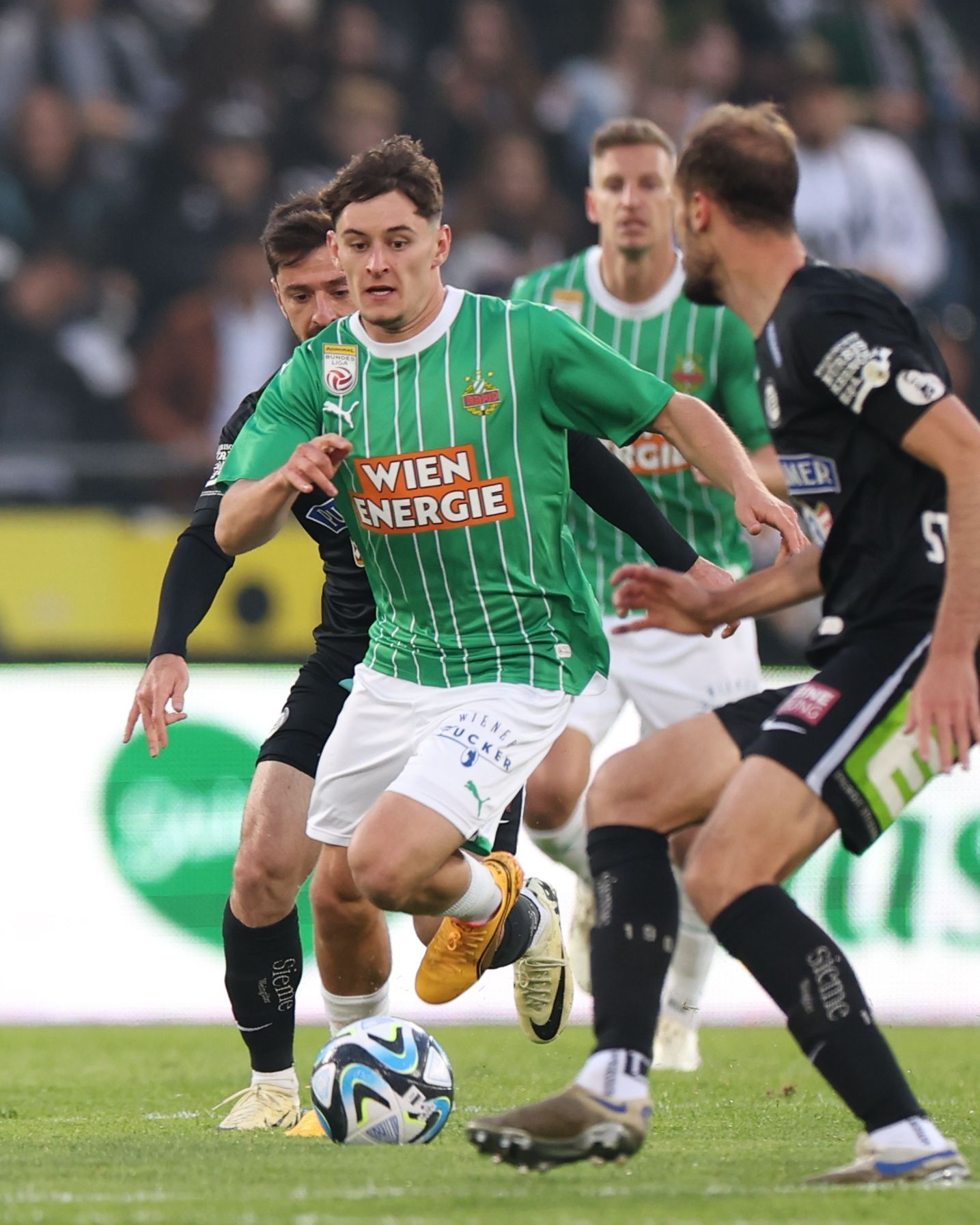 Rapid Vienna face Sturm Graz on Wednesday 