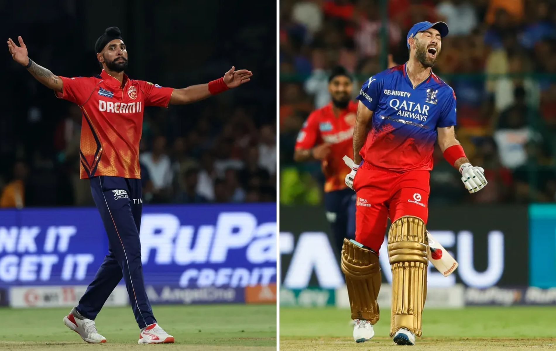 Harpreet Brar has dismissed Glenn Maxwell four times in five IPL innings.