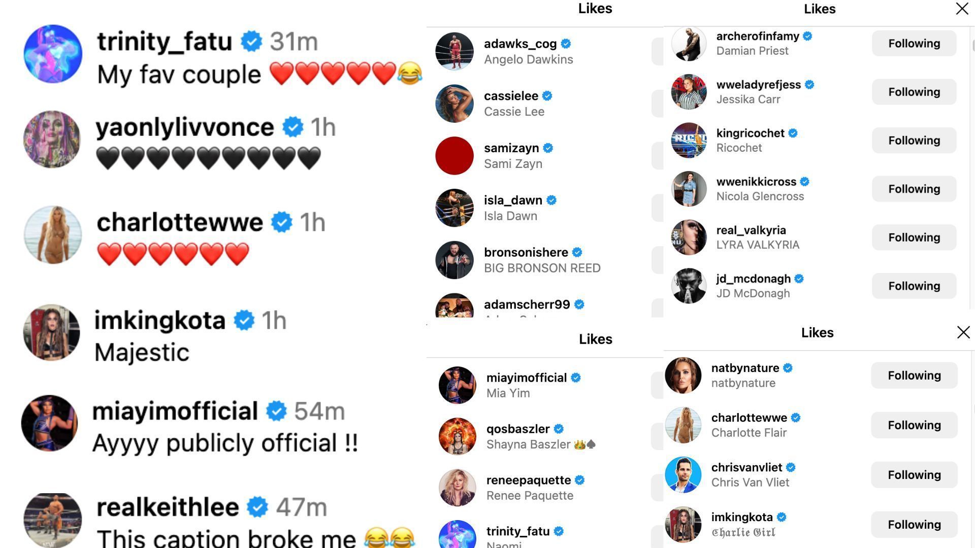 Stars react to Big E&#039;s personal update.