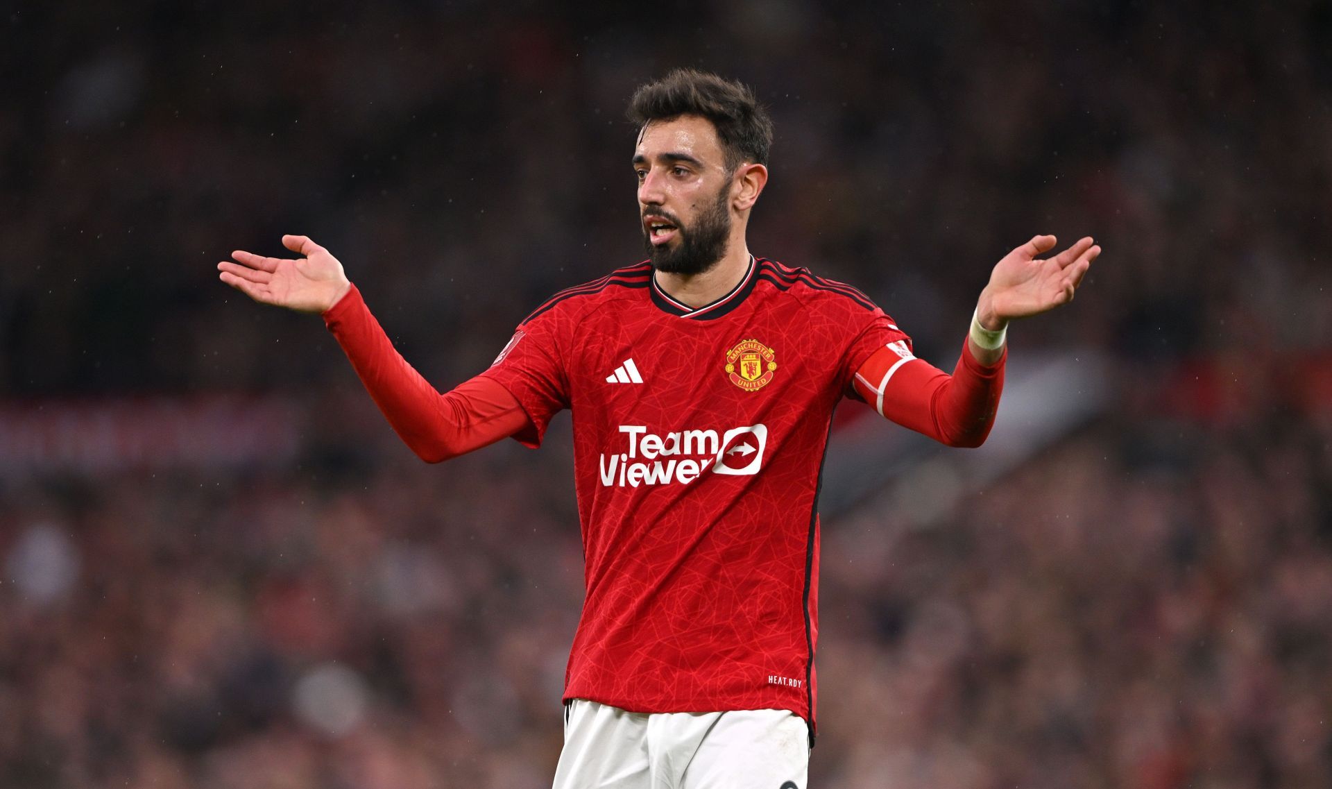 Manchester United captain Bruno Fernandes