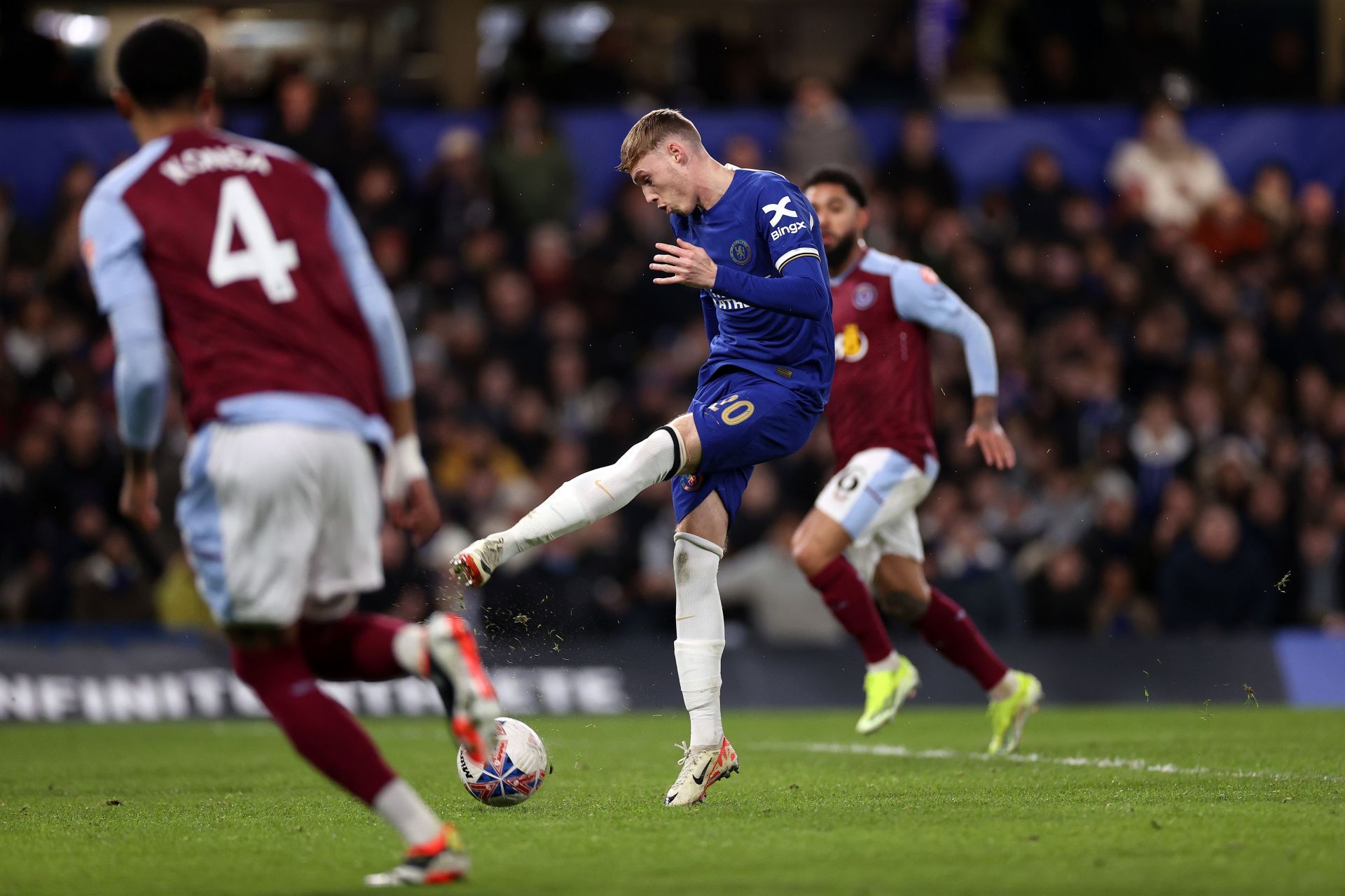 Chelsea v Aston Villa - Emirates FA Cup Fourth Round