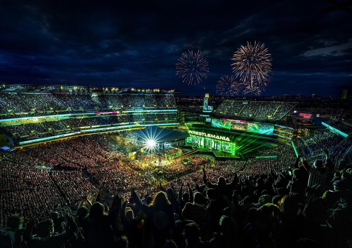 WrestleMania 40 took place in Philadelphia on April 6-7, 2024