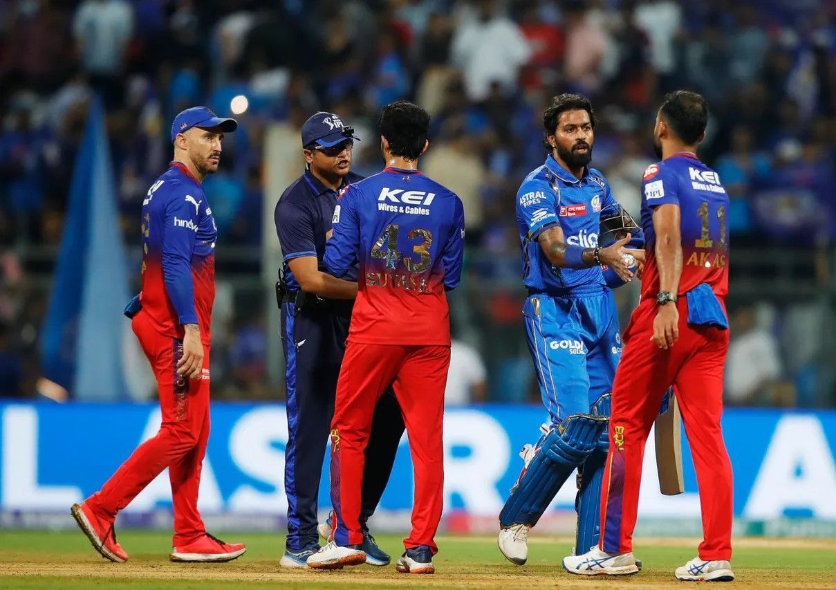 MI ने RCB को हराया (Photo Credit - BCCI)