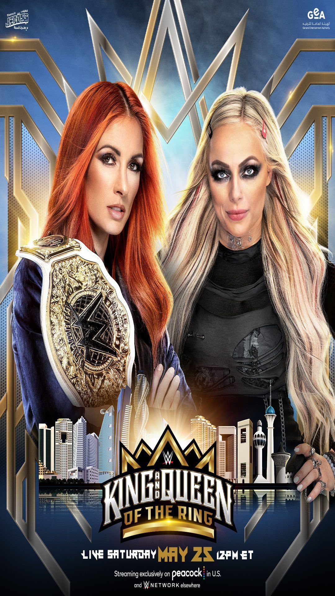Becky Lynch defends her Women&#039;s World Championship against Liv Morgan at WWE King and Queen of the Ring 