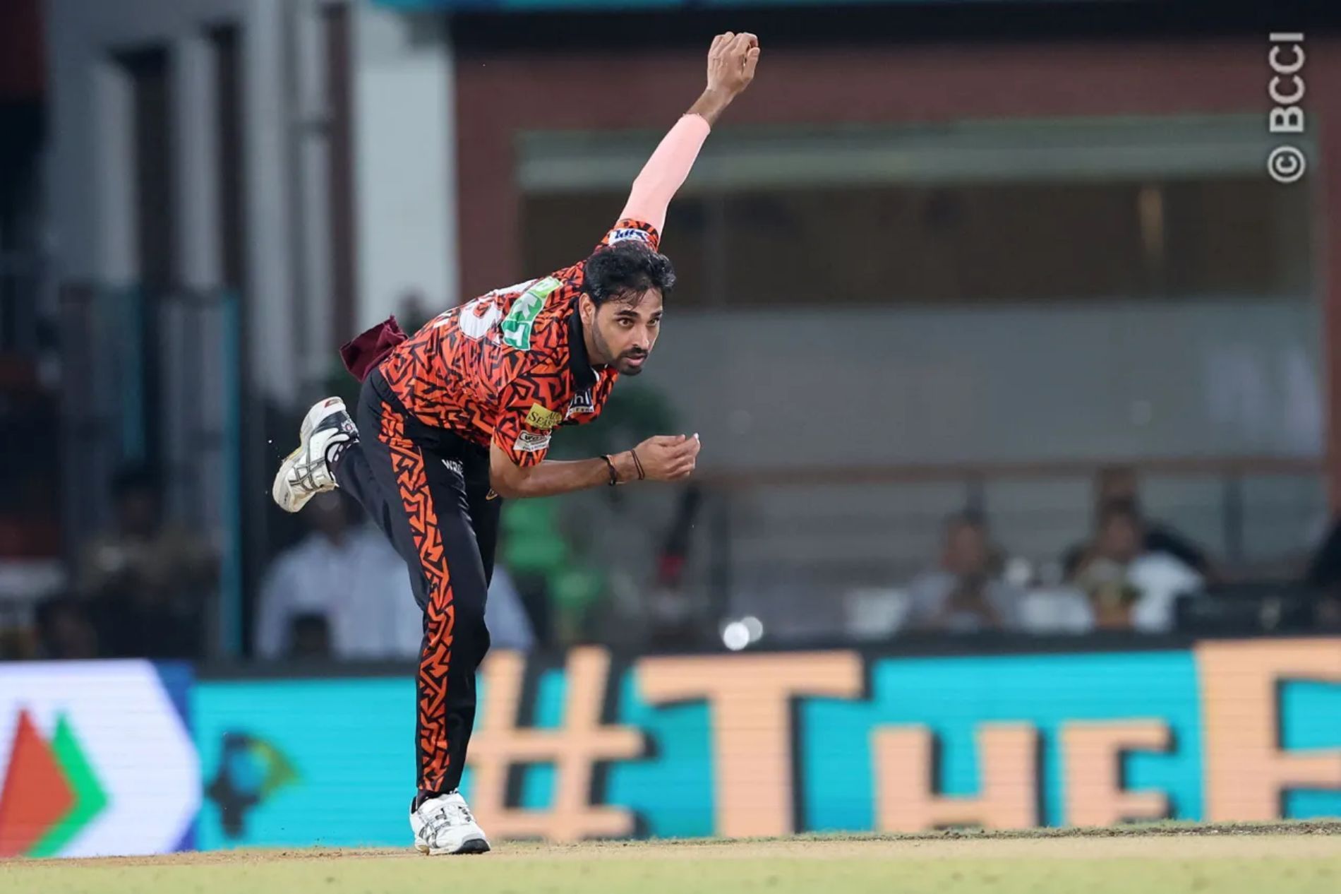 Bhuvneshwar Kumar has delivered stellar performances for the Sunrisers. (Image Credit: BCCI/ iplt20.com)