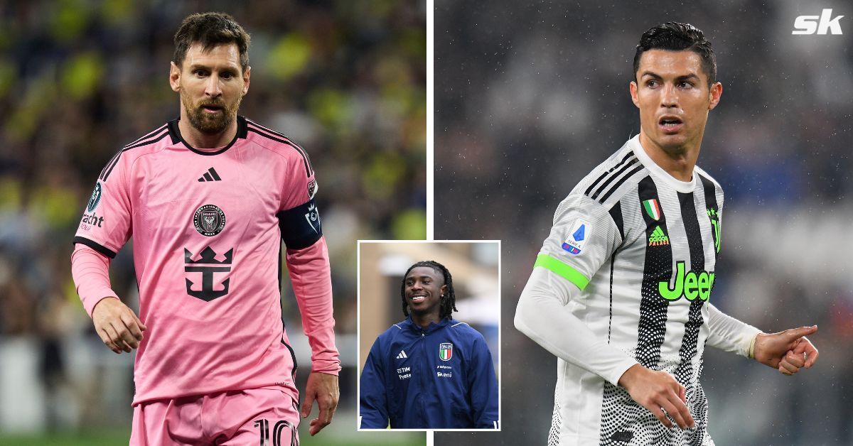 Kean played with Ronaldo at Juventus 