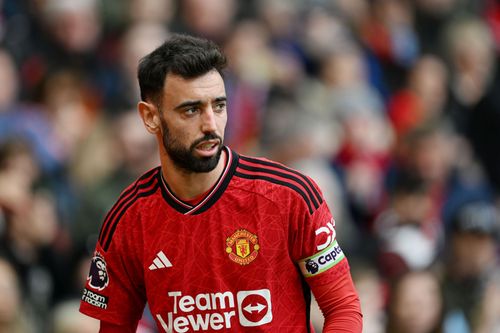 Manchester United captain Bruno Fernandes