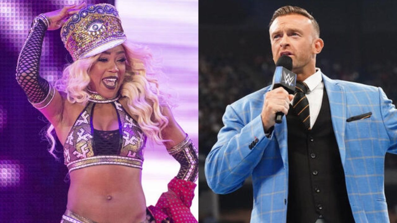 WWE SmackDown GM Nick Aldis sends message to Alicia Fox and tries to hide current star