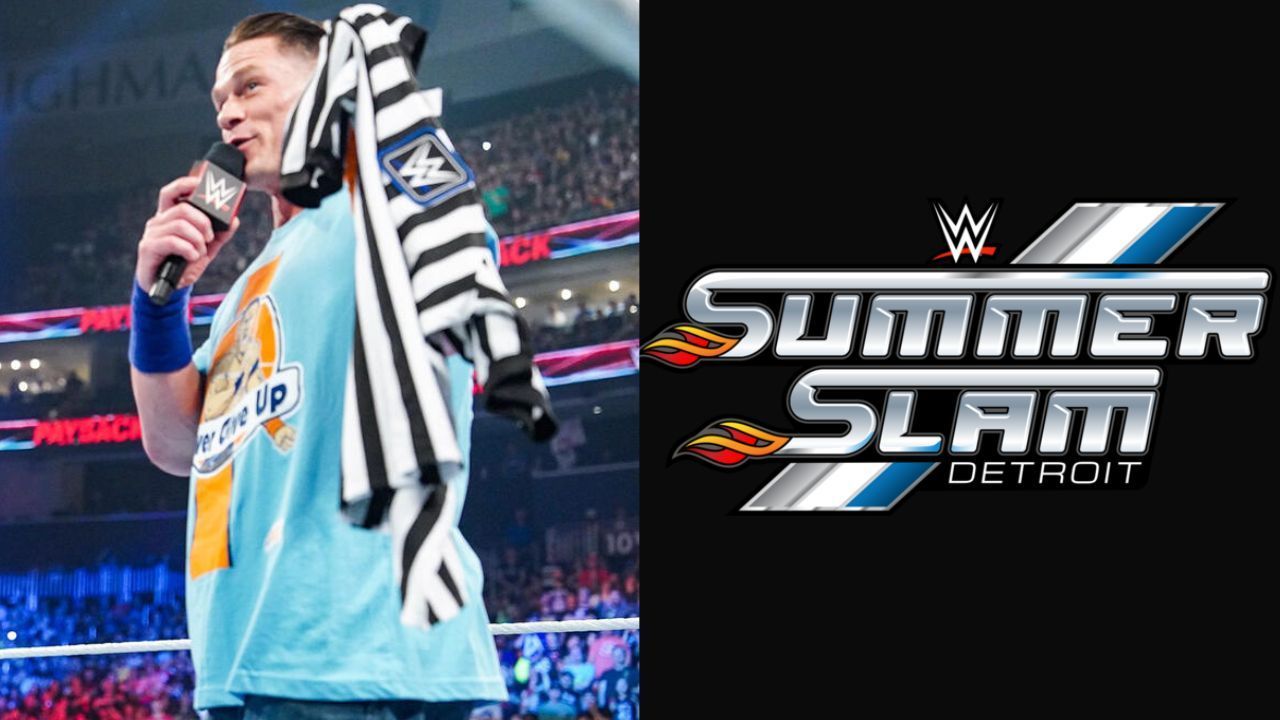 John Cena should return for a SummerSlam refereeing role (Images: wwe.com).