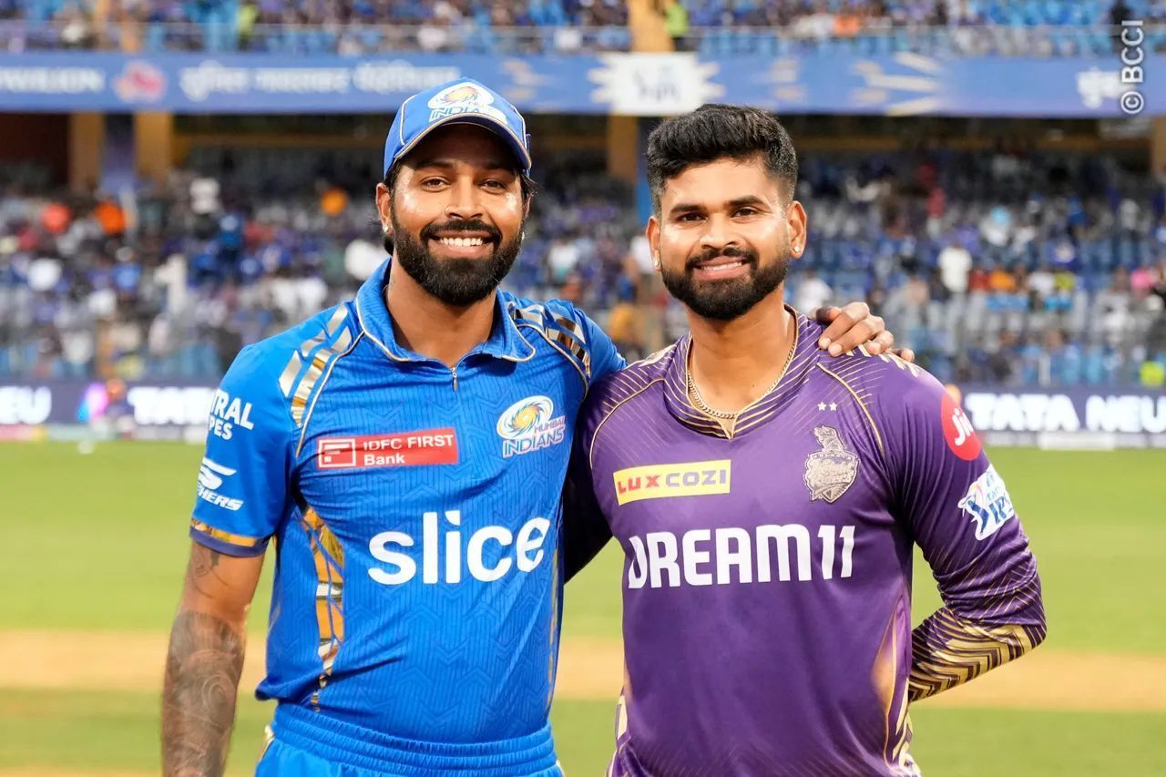 टॉस के चलते देरी से शुरू हुआ मैच (Photo Courtesy : IPL Website)