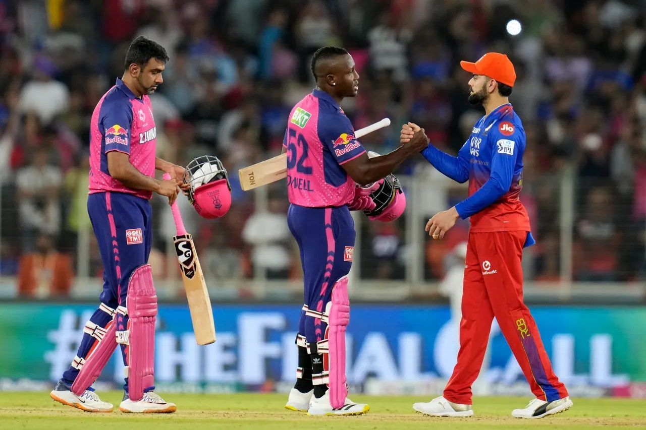 The Rajasthan Royals defeated the Royal Challengers Bengaluru in the Eliminator. [P/C: iplt20.com]