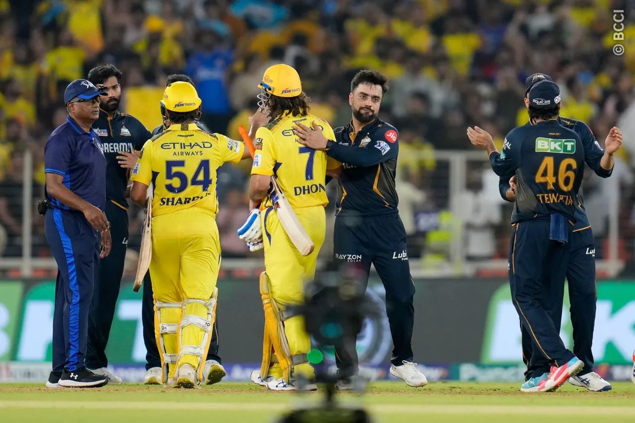 Gujarat Titans defeated Chennai Super Kings by 35 runs (Image: IPLT20.com/BCCI)