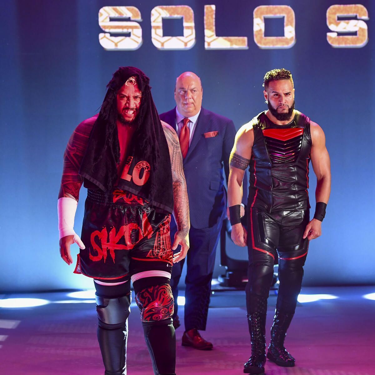 Solo Sikoa and Tama Tonga perform on WWE SmackDown