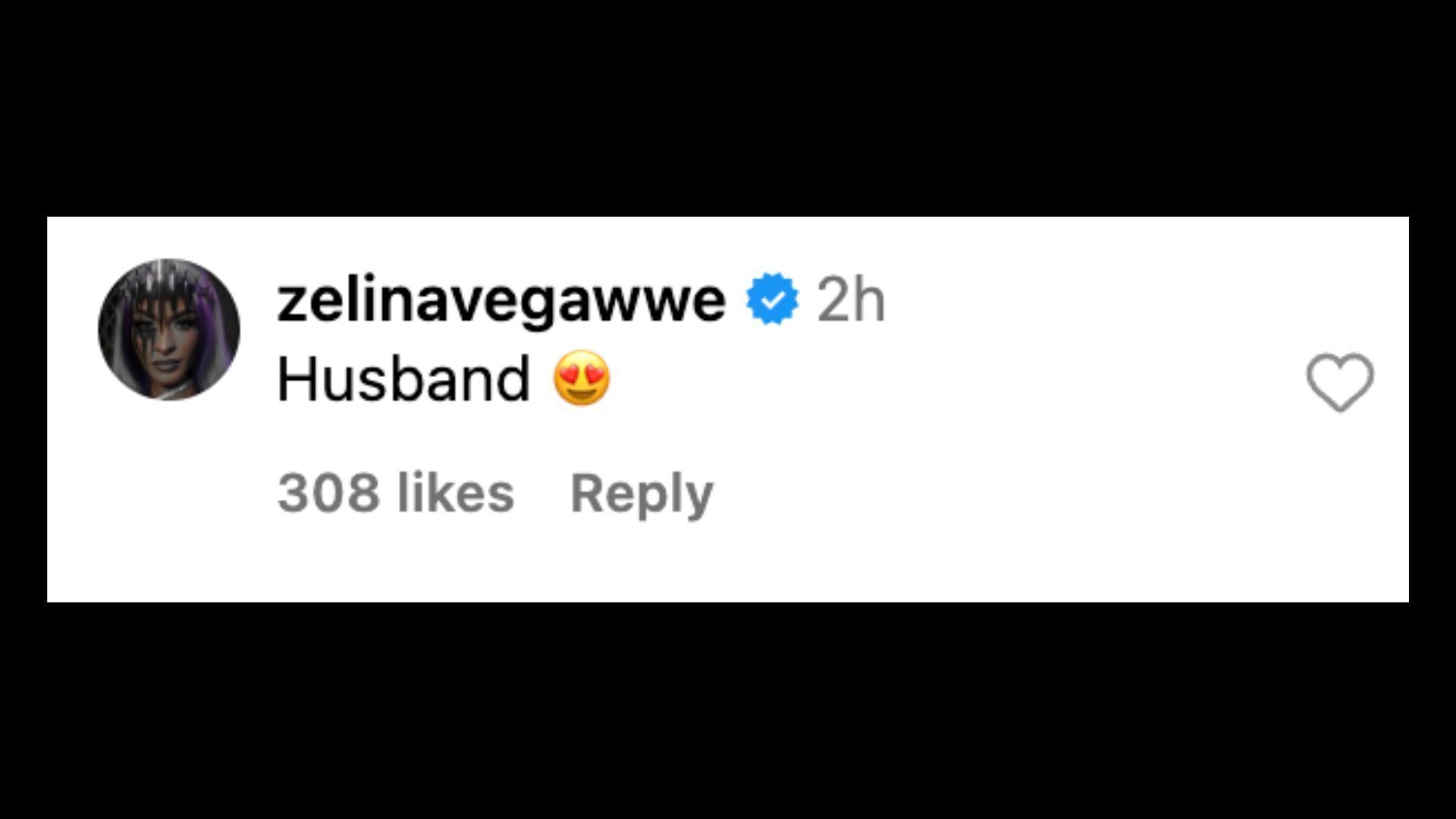 Zelina Vega sends a message to Malakai Black on Instagram.