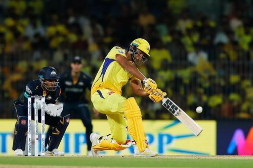 Shivam Dube smashed a 23-ball 51 in CSK's home game against GT. [P/C: iplt20.com]