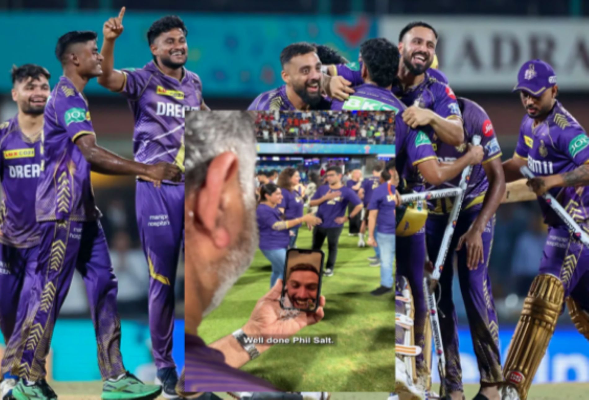 [Watch] Phil Salt wishes KKR teammates and support staff through video ...