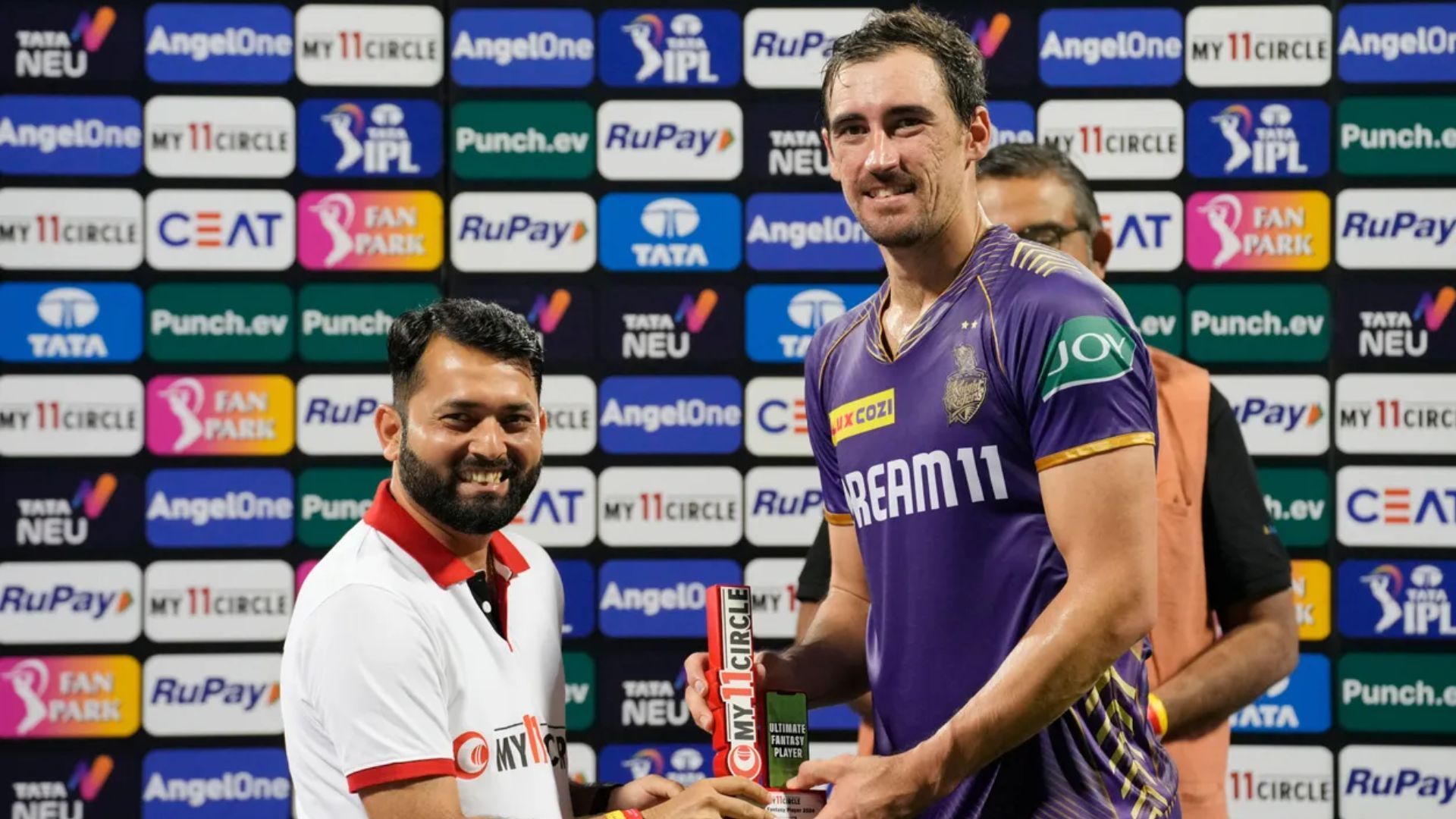 Mitchell Starc of KKR (Credits: IPL)