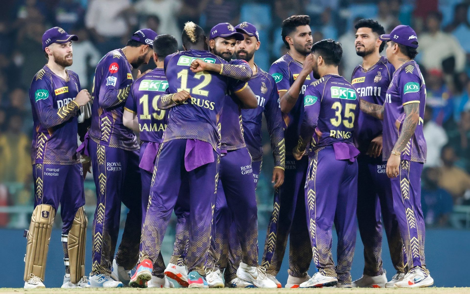 Kolkata Knight Riders. (Credits: Twitter)