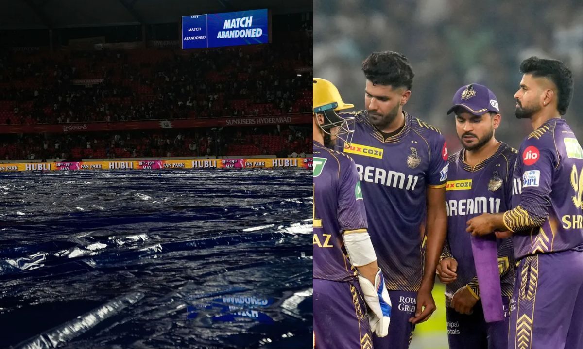 बारिश से मैच रद्द होने पर KKR बनेगी विनर (Photo Credit - IPL)