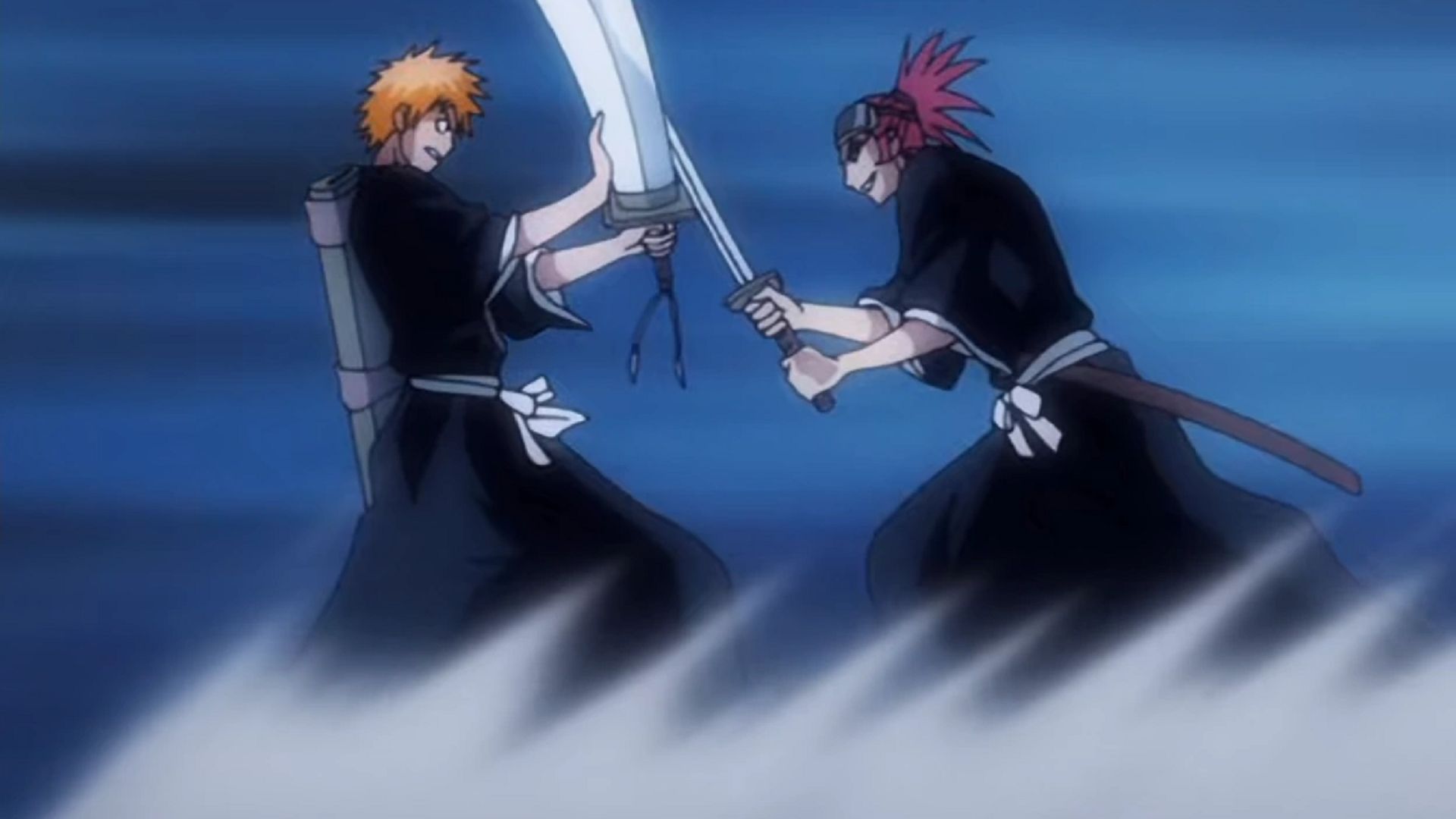 Ichigo vs Renji in Bleach (Image via Studio Pierrot)
