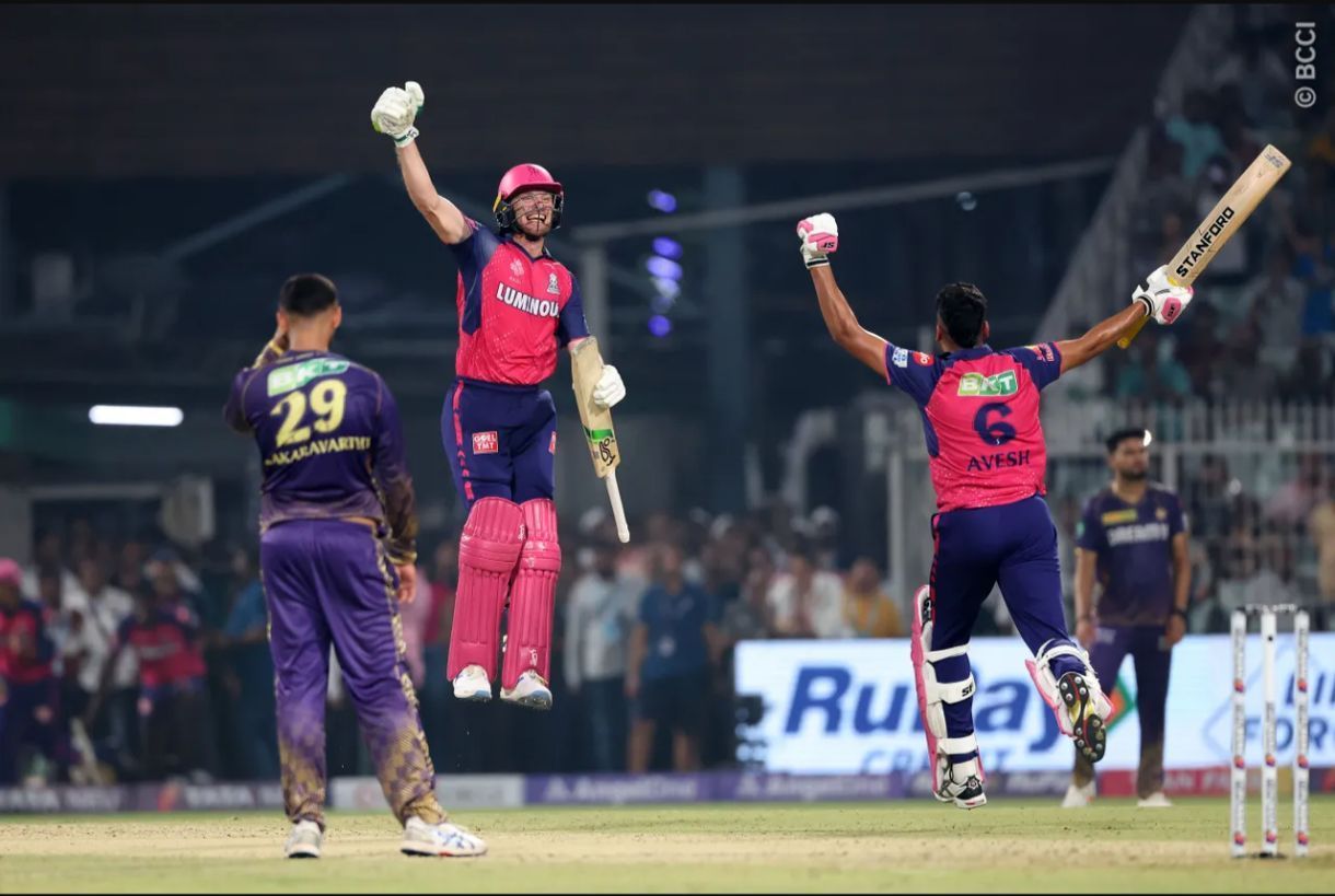 It is battle of two top teams - KKR vs RR - tonight