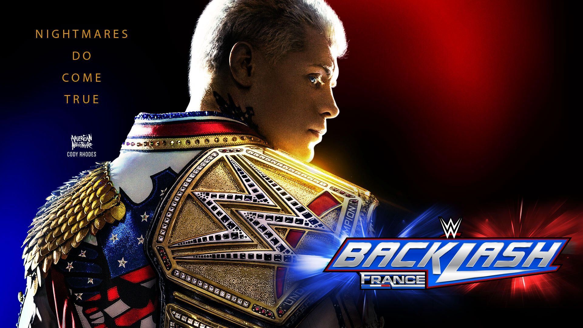 the official Backlash France poster