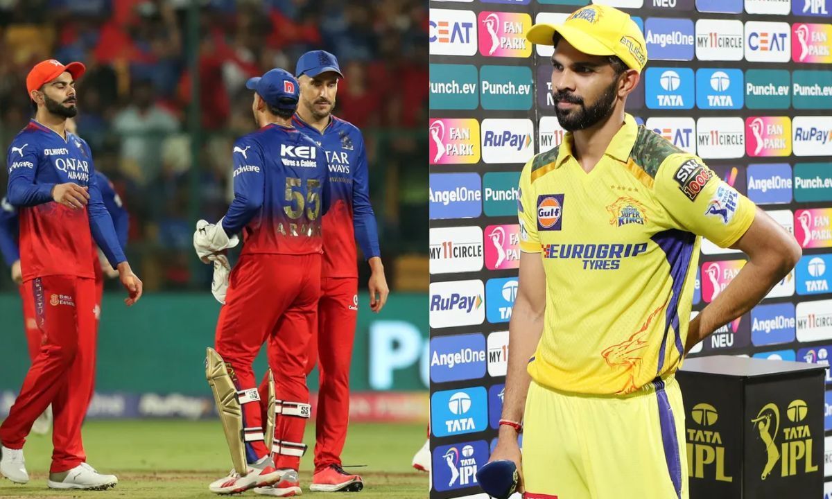 RCB और CSK के बीच प्लेऑफ की लड़ाई तेज (Photo Credit - IPLT20)