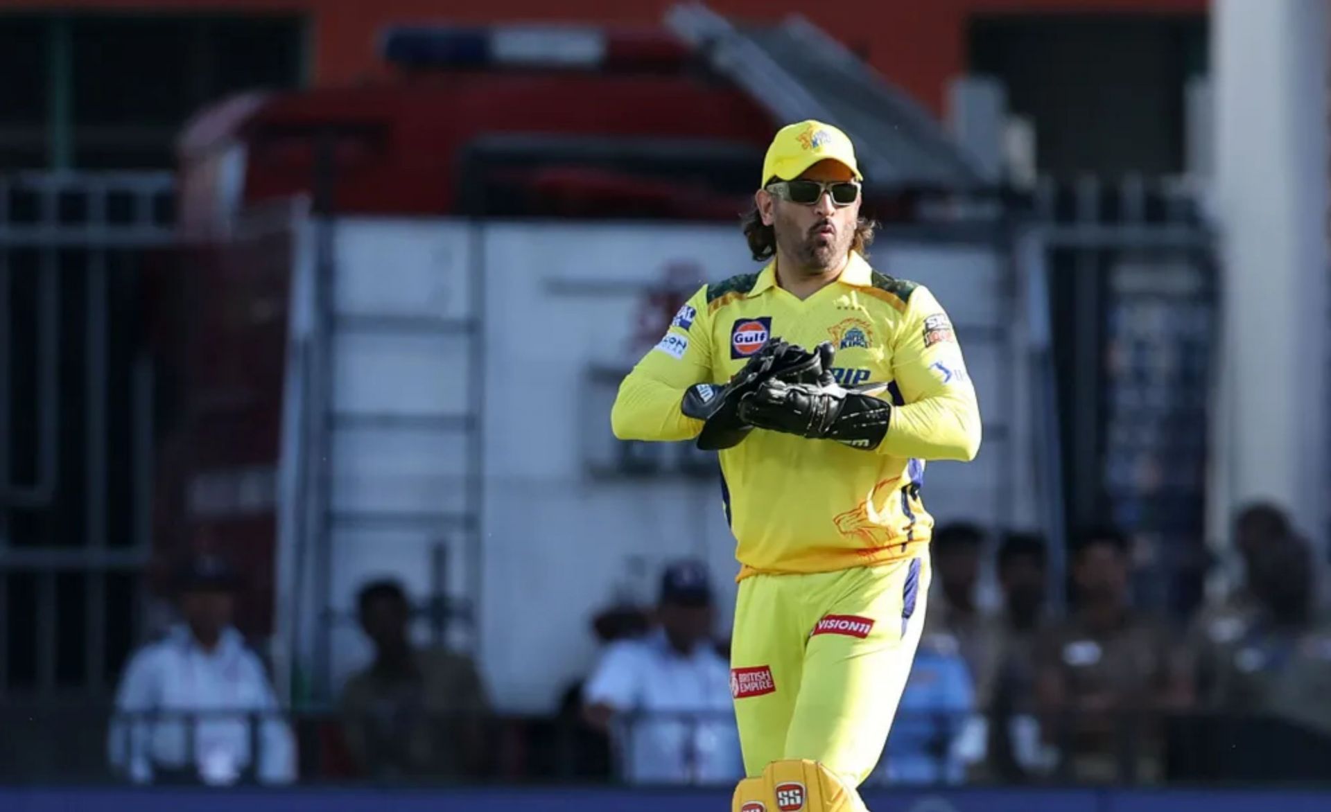 MS Dhoni in action during IPL 2024 match vs RR. (PC: BCCI)
