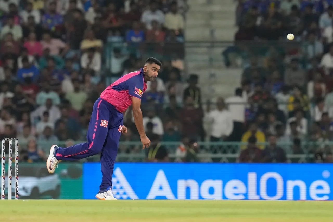 Ravichandran Ashwin bowled an excellent spell in RR