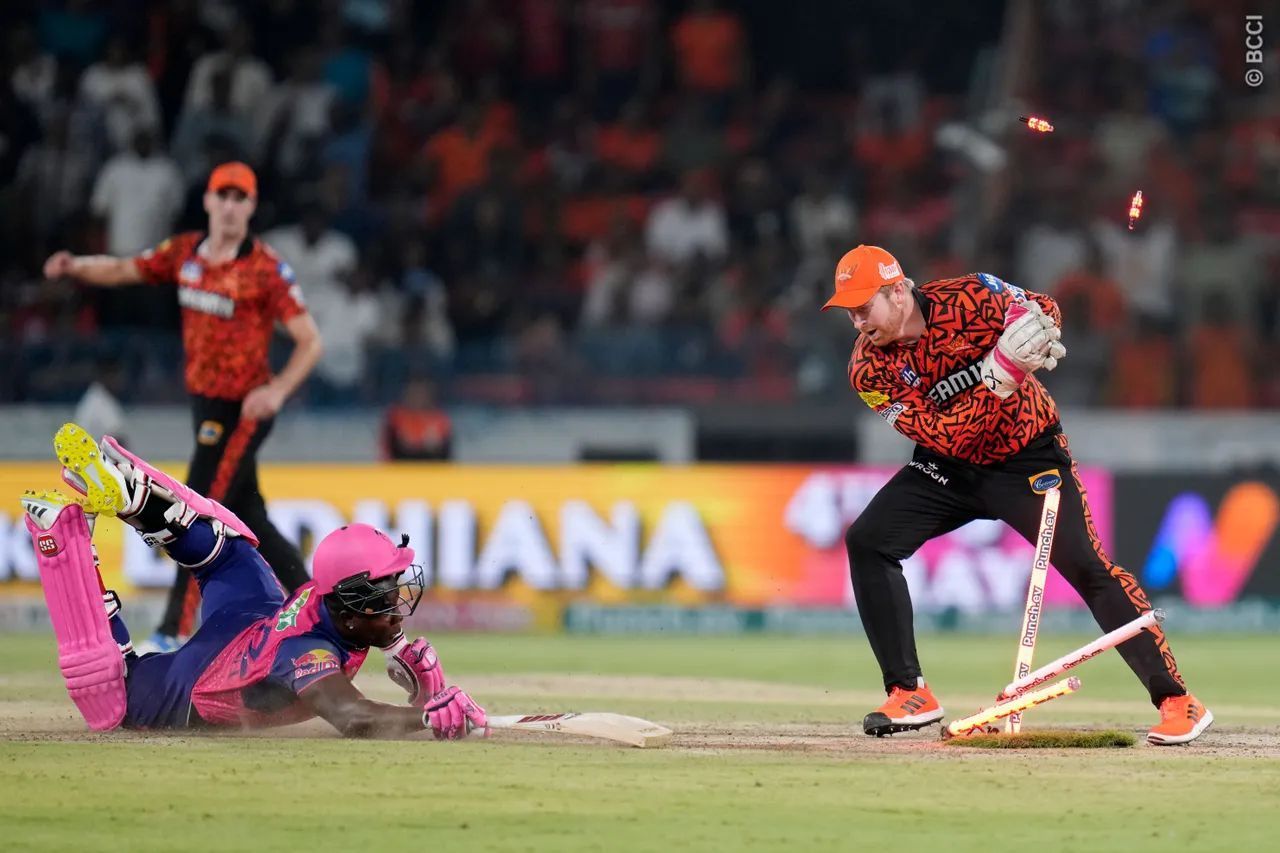 SRH beat RR in a last-ball thriller (Image: IPLT20.com/BCCI)