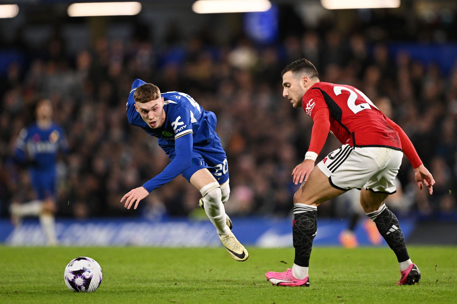 Cole Palmer has four goals in two games against Manchester United.